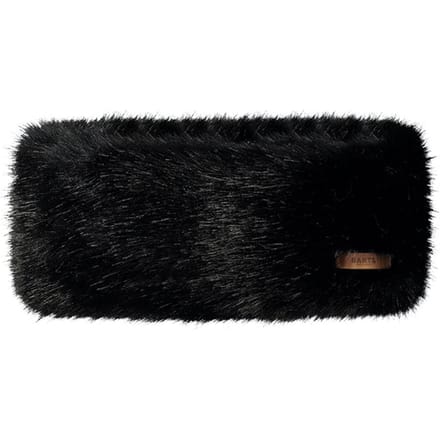BARTS Fur Headband Hoofdband Dames - One Size - Zwart