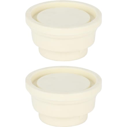 2 Stuks Zwembadladder Rubberen Plug Ladder Veiligheidsbumper Zwembadaccessoire white