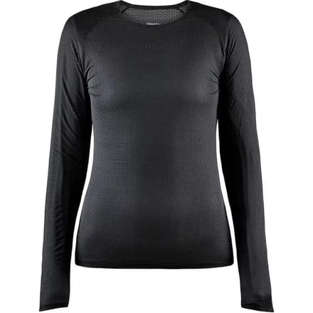 Craft Pro Dry Nanoweight Sportshirt Dames - Black - Maat L