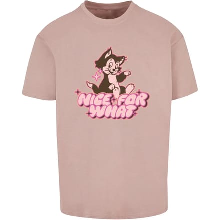 Zwaar oversized T-shirt Upscale Nice for what