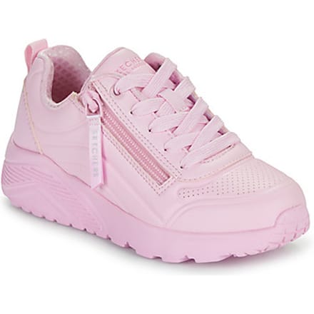 Skechers meisjes sneakers roze met rits - Maat 30 - Extra comfort - Memory Foam