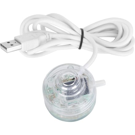 Aquariums LED en plastique Lumière ponctuelle à gradient coloré Étanche Submersible white