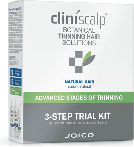Joico - CliniScalp - 3 Step Trial Kit for Advanced Stages - Natural Hair - 250 ml