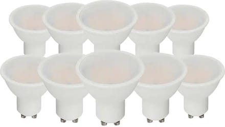 V-tac VT-205 10-pack LED spotjes - GU10 - 4.5W - 400 Lm - 3000K