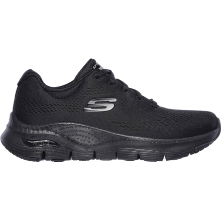 Skechers Arch Fit - Big Appeal Dames Sneakers - Black/Black