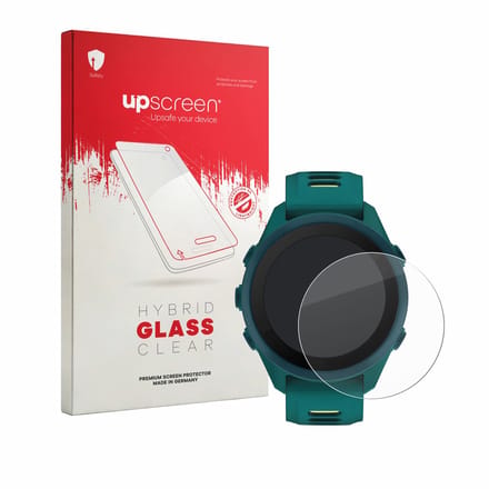 upscreen - Screenprotector voor Garmin Forerunner 170 Music - Folie Beschermfolie Beschermglas transparant