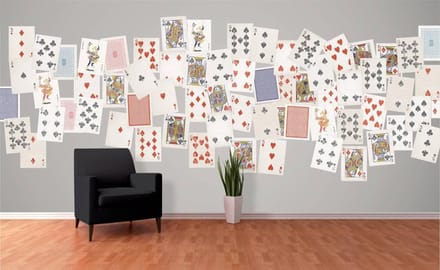 Speelkaarten  - Creative Collage 27.5 x 37.5 cm