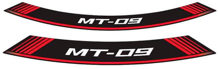 Puig Special Yamaha Mt-09 Velgstrip Rood