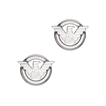 Emporio Armani Heren Oorbellen - Zilverkleurig