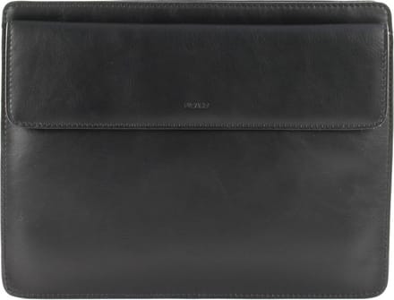 PICARD Leren Aktetas Toscana Working Bag Black Zwart