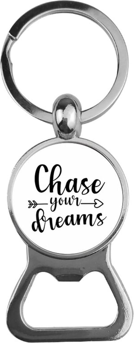 Bieropener Glas - Schase Your Dreams