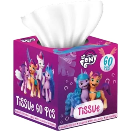 My Little Pony vochtige doekjes - 60 stuks.