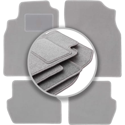 Grijze automatten voor: Nissan Almera N16 hatchback (2000-2006)