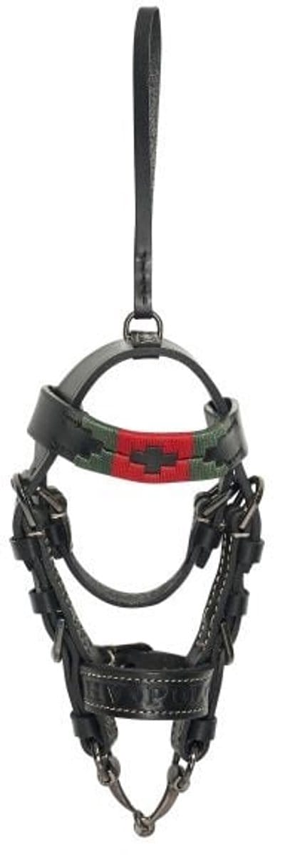 HV Polo - Bridle Charm Chaya - Mini Hoofdstel - Zwart