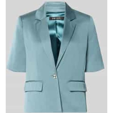 Slim fit blazer met 1/2-mouwen