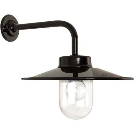 KS Verlichting Vita Stallamp Zwart met 8W Bewegingssensor LED