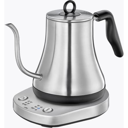 Cilio Waterkoker Overgietketel "Lucca" - Aluminium zilver