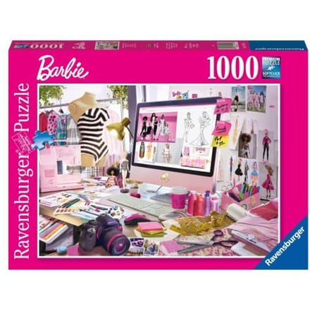 Ravensburger puzzel Barbie, Mode-icoon - Legpuzzel - 1000 stukjes