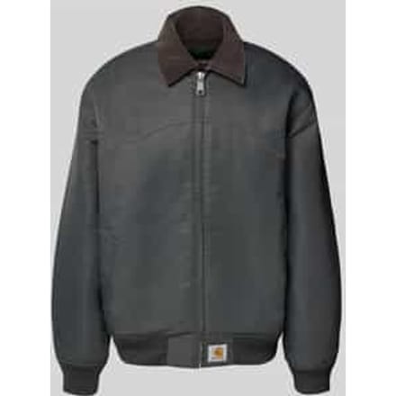 Regular fit bomberjack met kentkraag