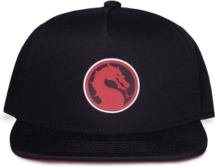 Mortal Kombat - Dragon Logo Snapback Pet - Zwart