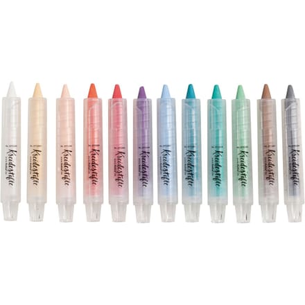 Krijtpotloden, verschillende kleuren - 12 stuks