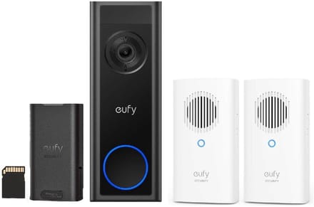 eufy Video Doorbell C31 + 2*Chime - Voordeelbundel