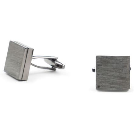 Schoenaccessoires Suitable Manchetknoop Vierkant Zilver