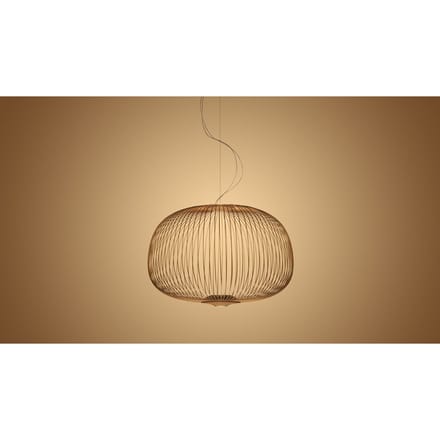 Foscarini Spokes 3 Hanglamp - koper - dimbaar