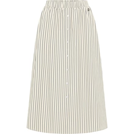 Dreimaster A-lijn rok Dames Lichtbeige marine