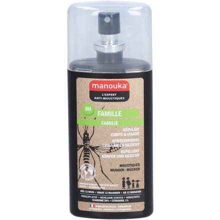 Manouka® Familie Afweermiddel 75 Vloeistof