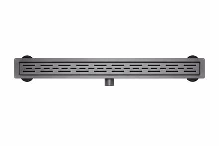 ALONI DOUCHEGOOT - MET ROOSTER - COMPLEET - 70CM - GEBORSTELD GUNMETAL
