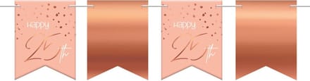 Folat - Vlaggenlijn Elegant Lush Blush 25 Jaar - 6 meter