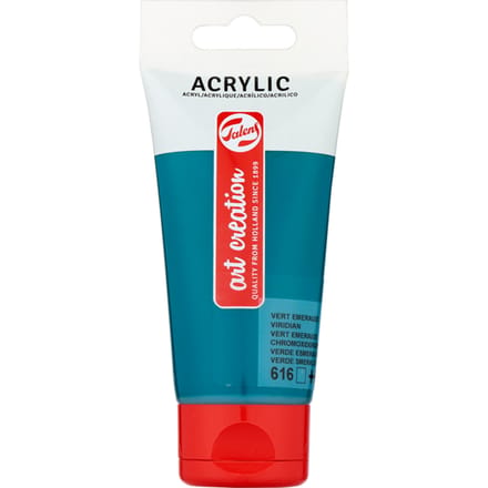 Acrylverf Talens Art Creation 616 vert émeraude tube à 75ml