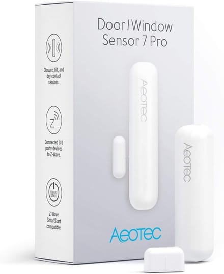 Z-Wave Plus Deur- en Raamsensor Gen 7 - Slimme Beveiliging voor Thuis