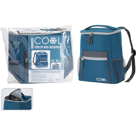 Koeltas rugzak 12 liter blauw