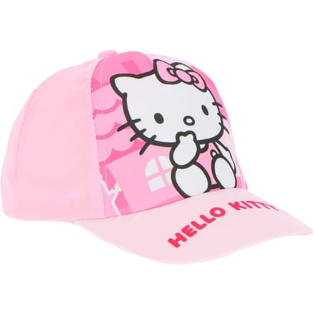 Hello Kitty Kinderpet – 53cm (3-9 jaar) – Roze Cap – Officiële Sanrio Pet