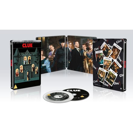 Clue - Steelbook - 4K Ultra HD + Blu-ray - Import