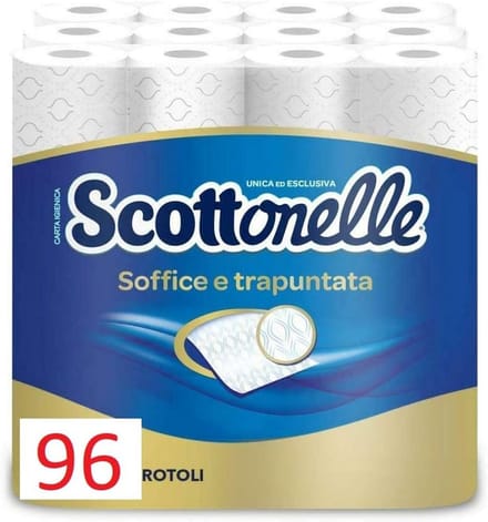 Zacht Gewatteerd Toiletpapier - 96 Rollen
