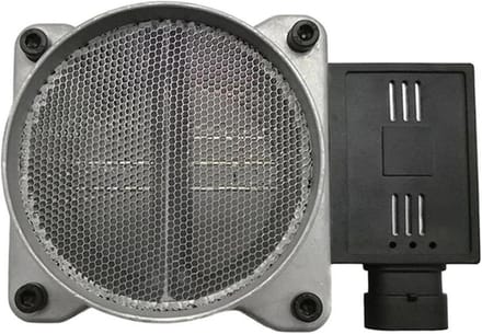 Luchtmassameter Sensor - MAF Meter - Motorprestaties Optimaliseren - Directe Vervanging - 3-pins Connector - Zwart Zilver
