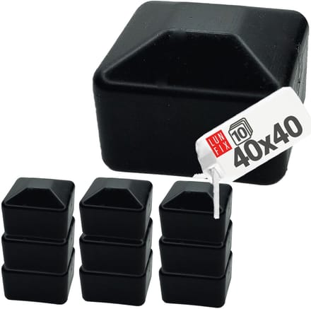 LUN FIX - Buiskap - 40x40 mm - 10-delige set - Vierkant