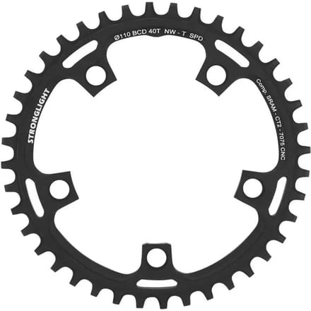 Tray gravel 5 branches Stronglight Sram Ct2 Mono Red-Force-Rival