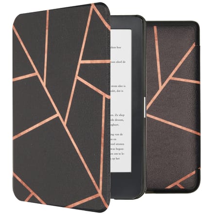 imoshion Design Slim Hard Case Bookcase voor de Kobo Clara HD - Black Graphic