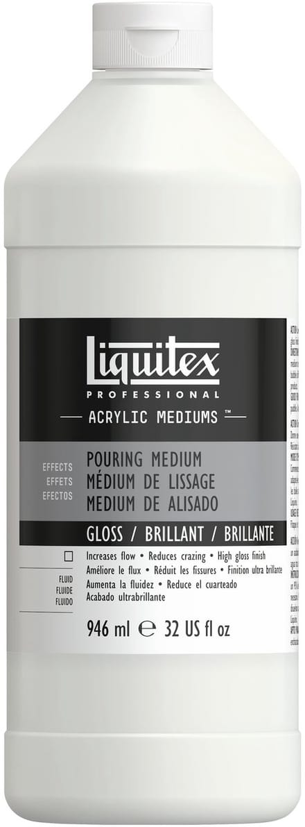 Liquitex 8870513 Professional Pouring Medium 946 ml – Acryl Gietmedium Hoogglans | Acrylic Pouring