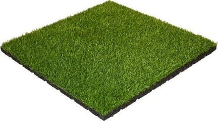 Rubber tegel met kunstgras toplaag 30 mm - 50x50 cm