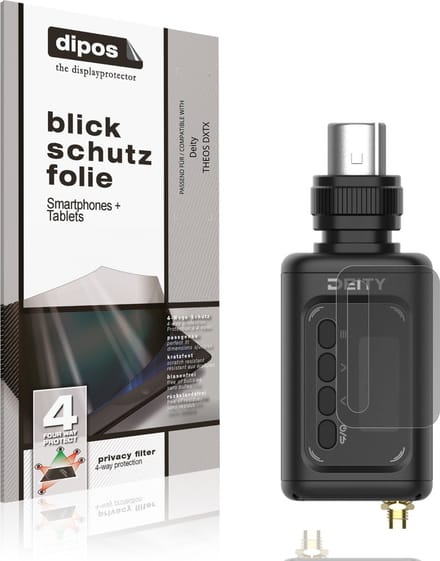 dipos – Matte Privacy Screenprotector geschikt voor Deity THEOS DXTX | Anti-Spy Beschermfolie