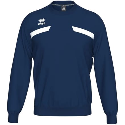 Errea Sweatshirt Matt Giubbino Ad Blauw Wit - Sportswear - Volwassen
