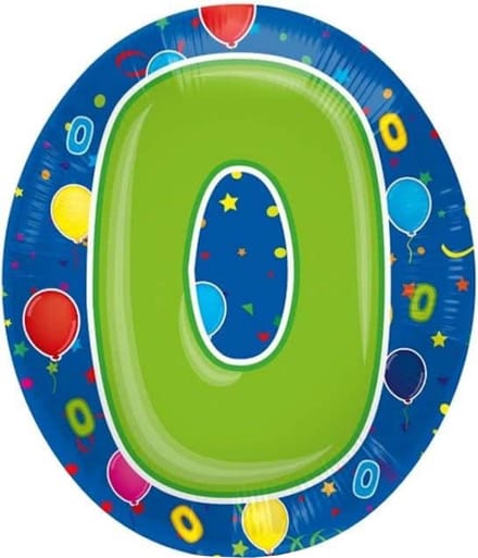 Folat - Folieballon - Shape - 0 - Zonder vulling - 56cm