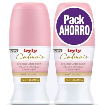 BYLY SENSITIVE CALM DEO ROLL-ON PACK 2 x 50 ml