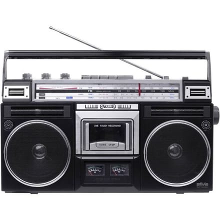 Silva Schneider PCR 1980 Radiocassetterecorder VHF (FM), Middengolf, Korte golf Cassette, Bluetooth, USB, FM, Middengolf, Korte golf Opnamefunctie,