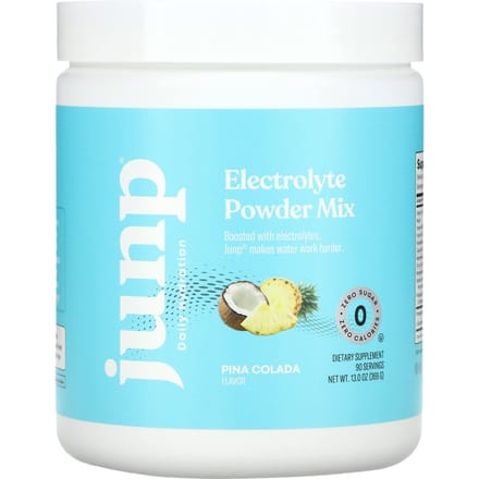 JUNP Hydratation, Mélange de Poudre d'Électrolytes, Pina Colada, 369 g (13,0 oz)